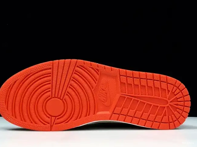 Rep TBkick High Air SoleFly Jordan AV3905-138 Retro 1 Orange OG x Sail Fir-Team 0523